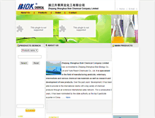 Tablet Screenshot of biokchemical.com